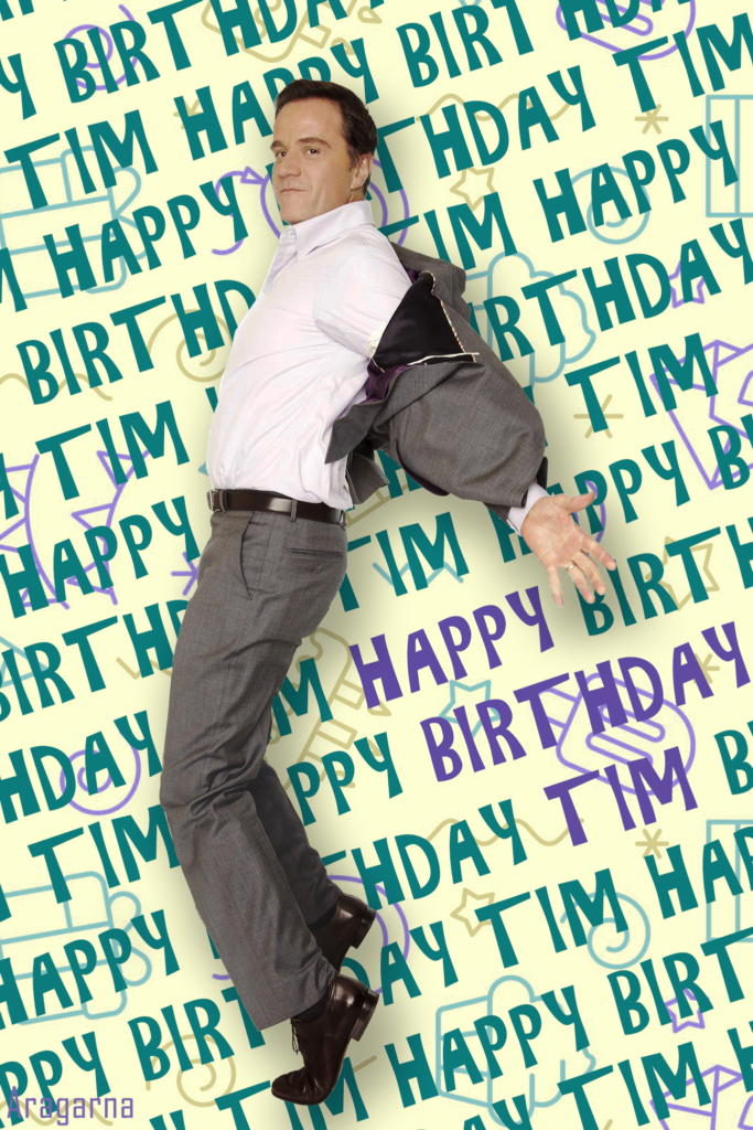 Happy Birthday Tim graphic created by Aragarna